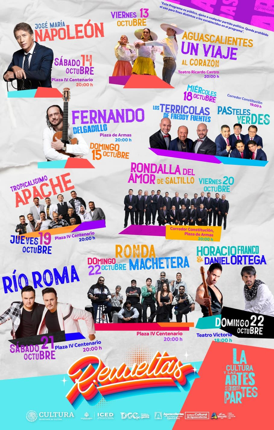 «Viene buena derrama económica para Durango con Festival Revueltas 2023»