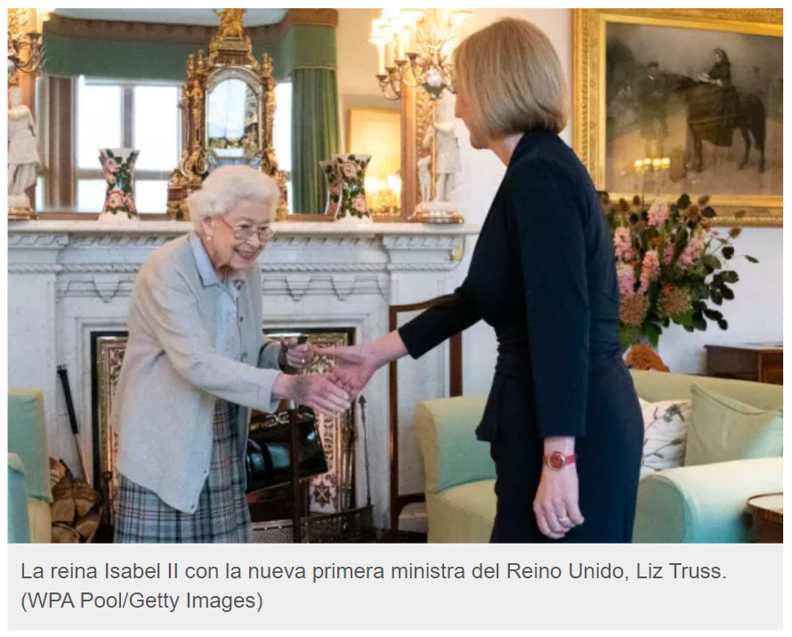 LA REINA Y LA PRIMERA MINISTRA