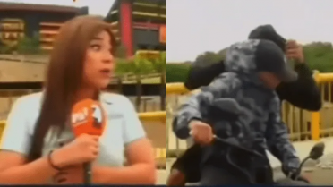 PERIODISTA ASALTADA