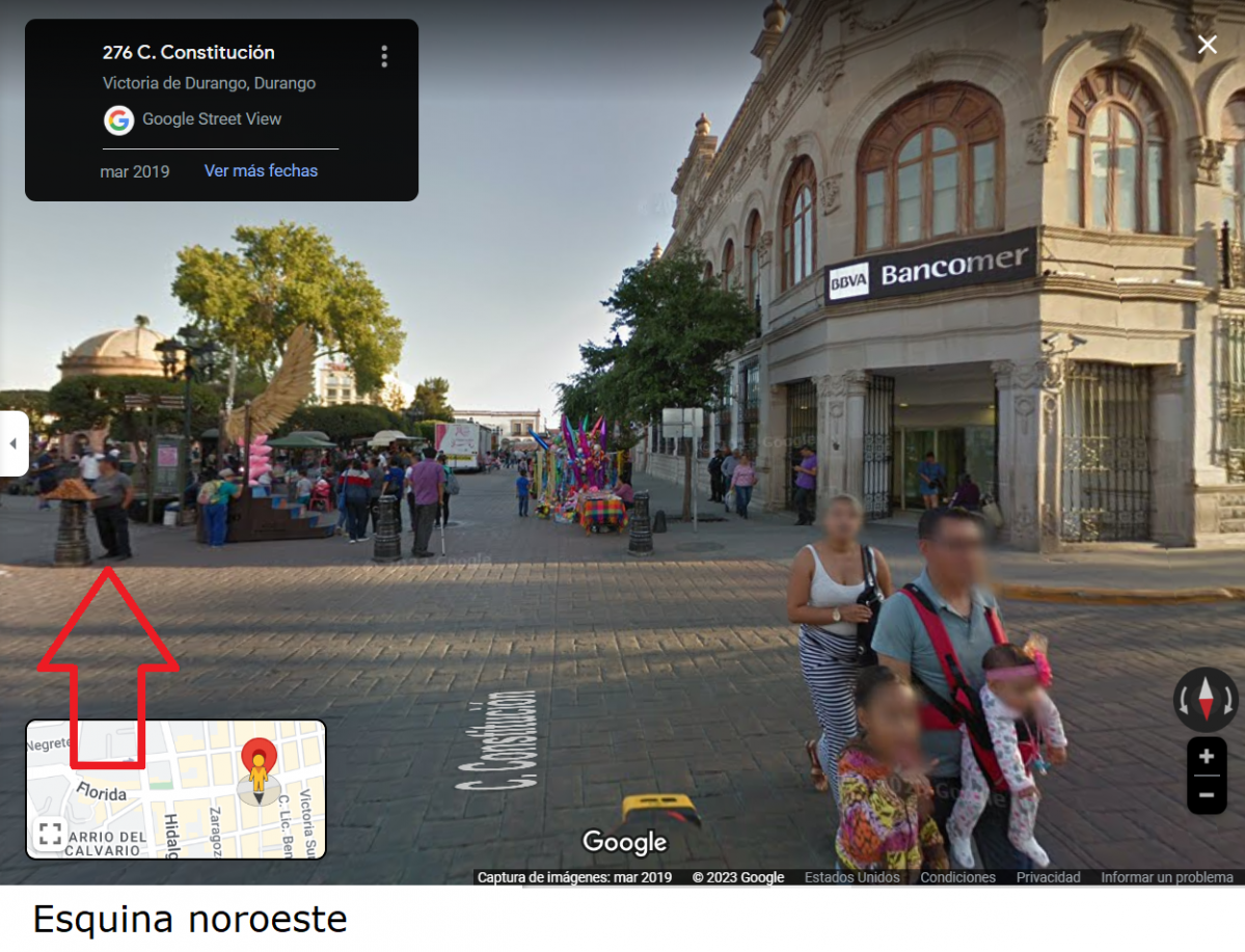 ESQUINA NOROESTE