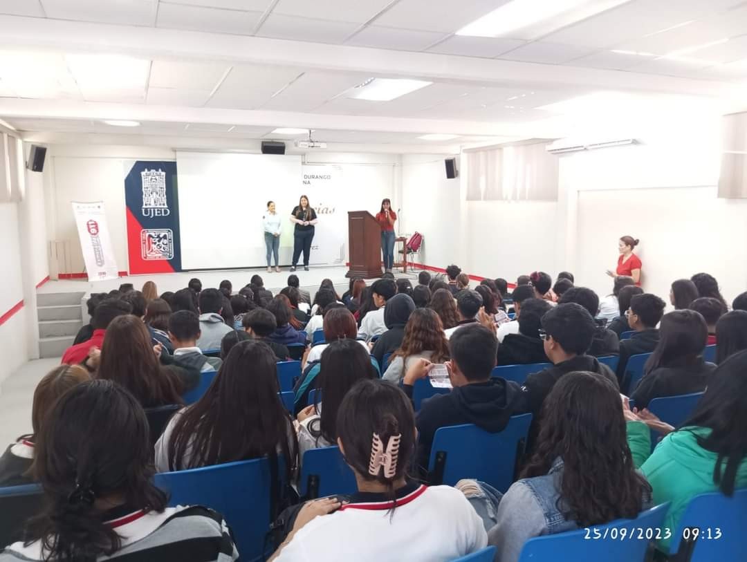 Escuela Preparatoria Diurna de la UJED en contra de la violencia de gu00e9nero