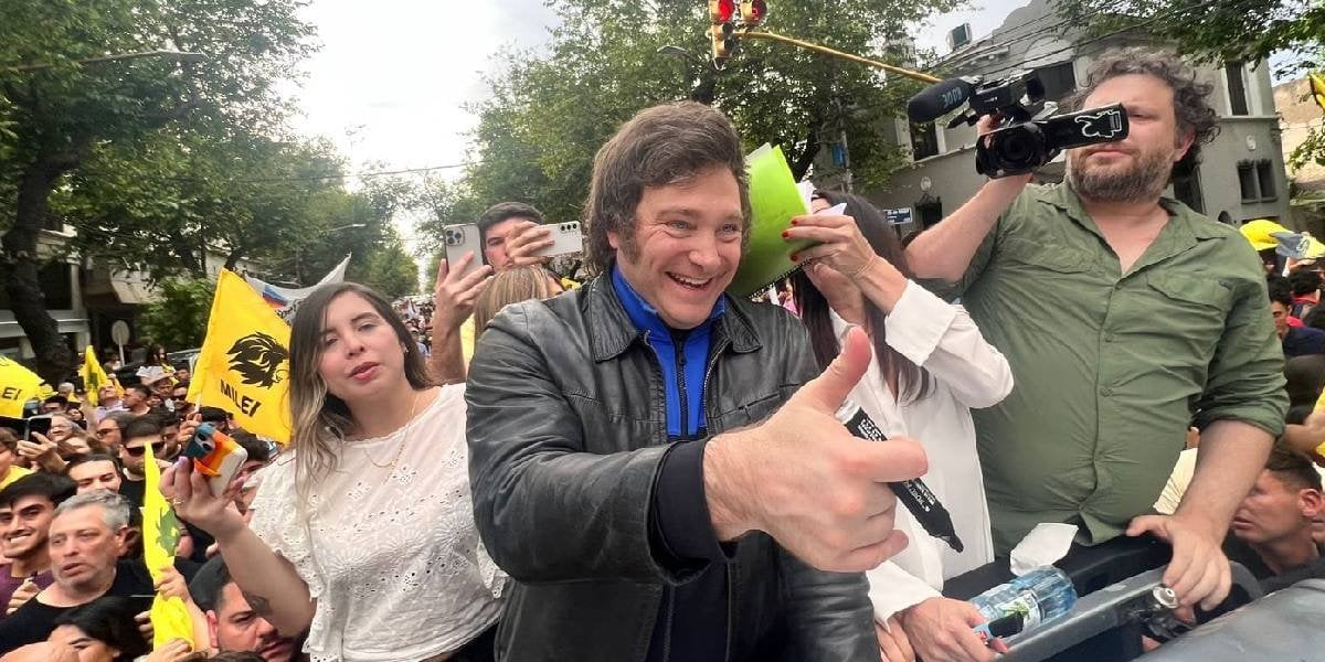 Milei, presidente electo en argentina