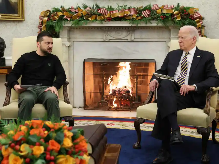Biden y zelenzki