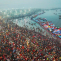 Los fieles celebran el Kumbh Mela en Uttar Pradesh  (ANSA)