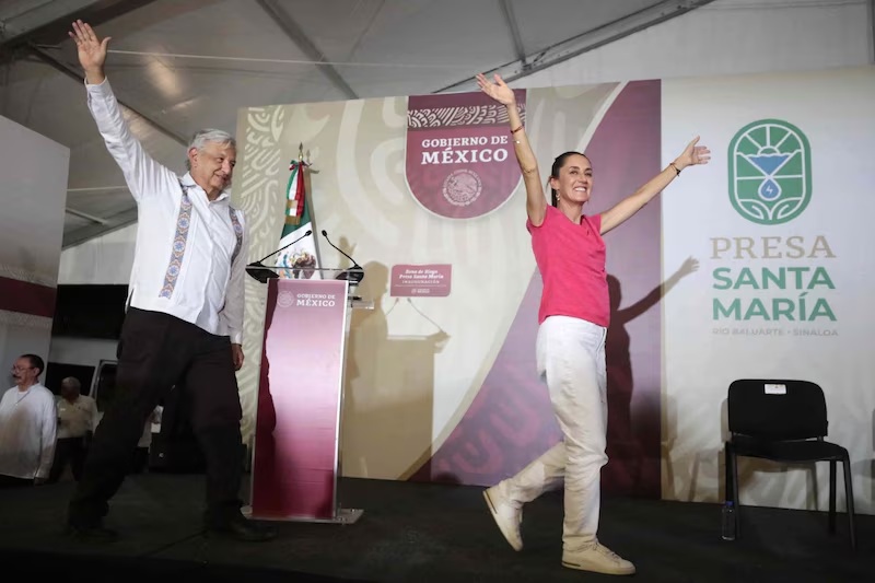 AMLO Y CLAUDIA