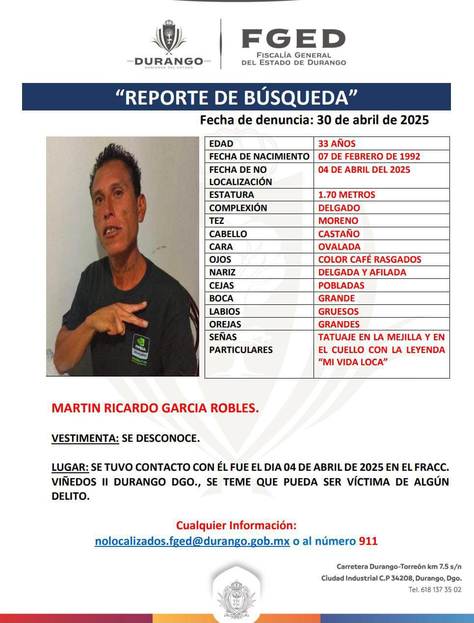 CEDULA DE BUSQUEDA